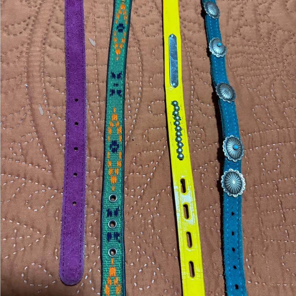 Colorful Dog Collars Set - Picture 2 of 4
